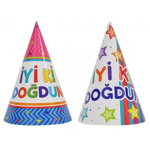 Külah Şapka İyiki Doğdun Funstar 20'li