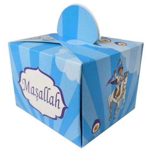 Lokumluk Karton Sünnet Maşallah 25'li