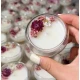 Mumluk Şekerlik Mika Yuvarlak Şeffaf 12'li