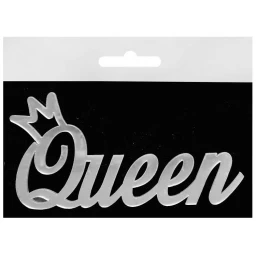 PASTA ÖNÜ SÜSÜ PLEKSİ QUEEN GÜMÜŞ PK:1