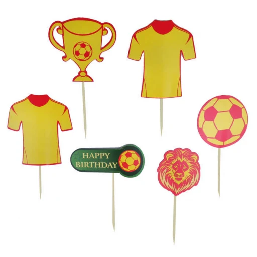 Pasta Süsü Futbol Topu 6'lı