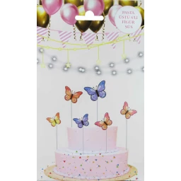 Pasta Süsü Kelebekler 6'lı