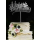 PASTA SÜSÜ PLEKSİ HAPPY BIRHDAY GÜMÜŞ PK:1 Yeni