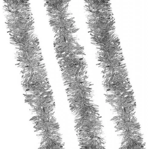 Süs Metalize Sim Gümüş 5 cm X1,8 Mt