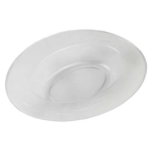 Tabak Kase Kristal Mika Oval Şeffaf 10'li