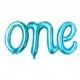 One Folyo Balon Mavi 38*110 cm