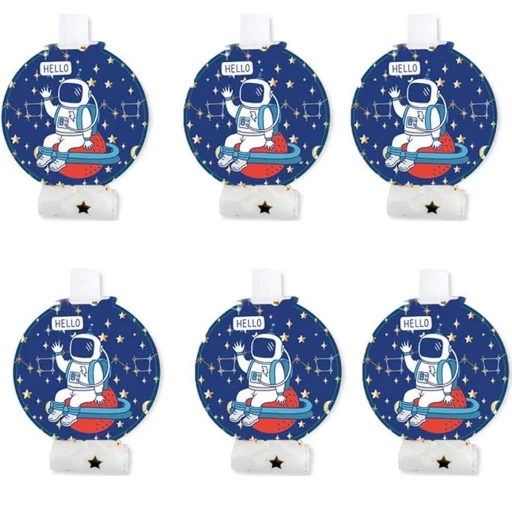 Uzay Galaksi Astronot Kaynana Dili 6'lı Set