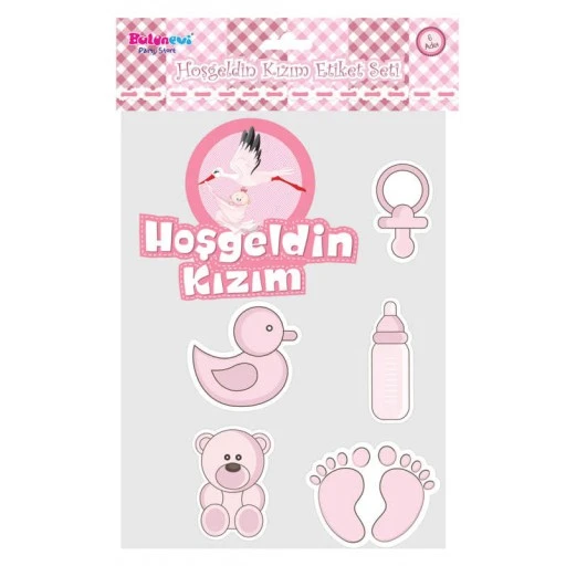 Hoşgeldin Kızım Stıcker Set