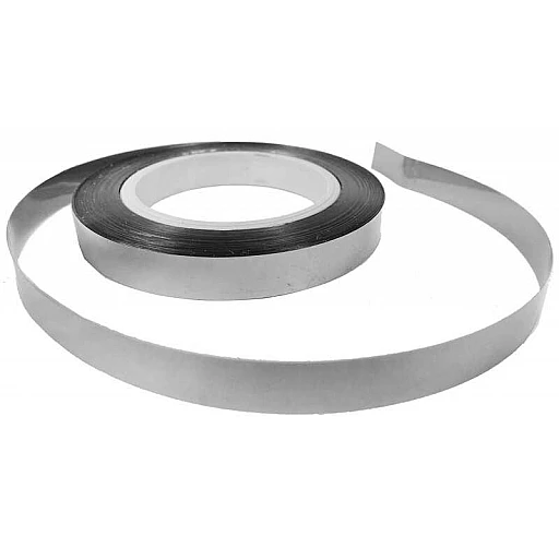 Rafya Parlak Metalize Gümüş 8 Mm 25'li Mt