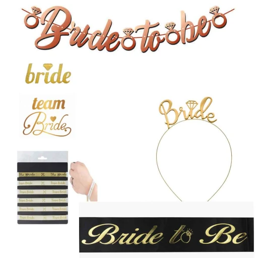 Bride To Be Bekarlığa Veda Partisi Süsleme Seti