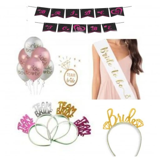 Bride To Be Parti Set 38 Parça Bekarlığa Veda Seti