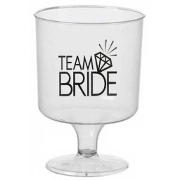 Kadeh Akrilik 180 Cc Şeffaf Brıde To Be 6'lı