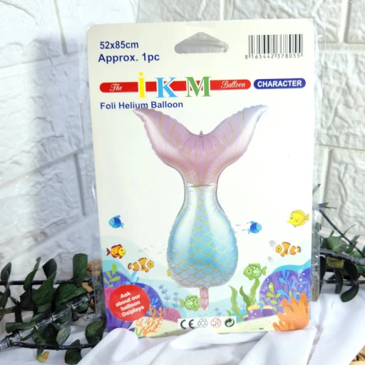 Deniz Kızı Folyo Balon Kuyruk