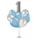 1 Yaş 7'li Balon Standı Ve 10 Adet Metalik Balon