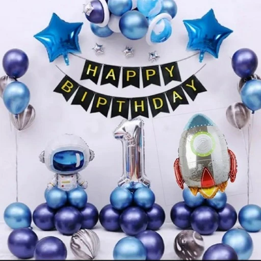 Astronot Uzay Temalı Balon Seti