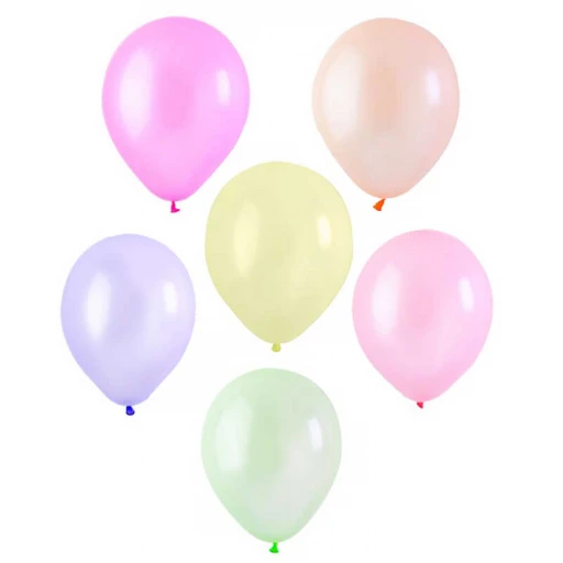 BALON DÜZ NEON FOSFORLU 12 İNC KARIŞIK PK:50