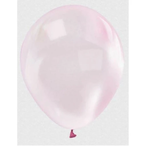 BALON EKSTRA ŞEFFAF PEMBE Ruby  100 Adet