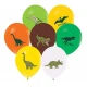 Jurassic Dinozor Baskılı Balon 10 Adet