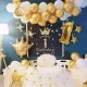 Kral Taçlı Yaş Balon Happy Birthday Doğum Günü Süsleme Seti Seti
