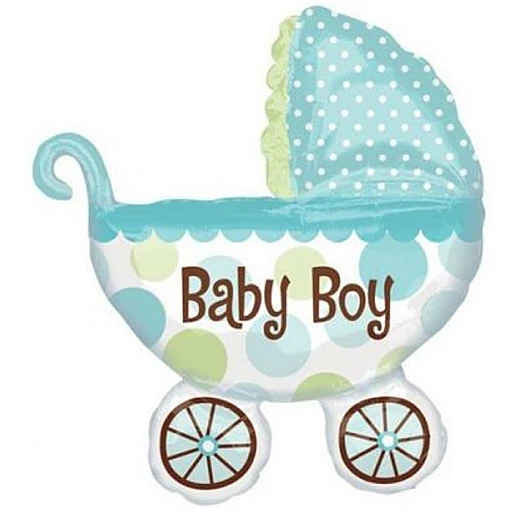 Mavi Puset Super Shape Folyo Balon 71 cm 79 cm