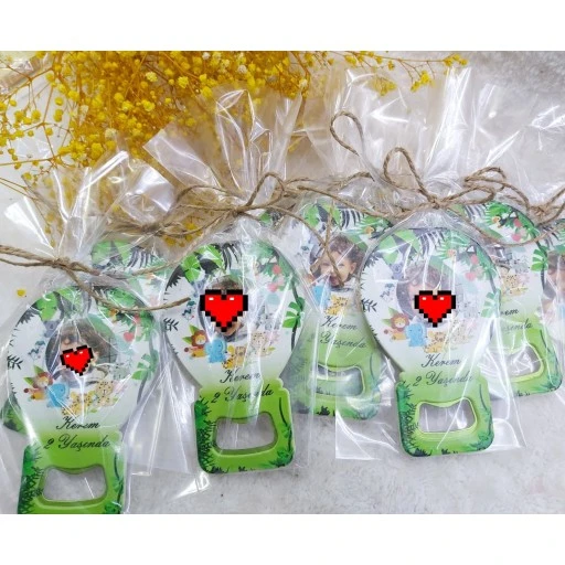 Safari Resimli Balon Açacak Doğum Günü Magnet Hdbl12 Yen