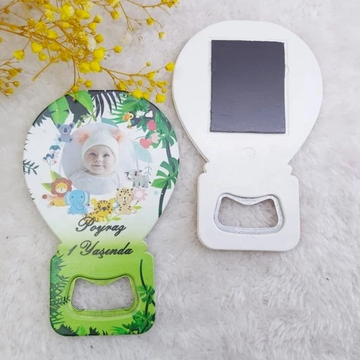 Safari Resimli Balon Açacak Doğum Günü Magnet Hdbl12 Yen