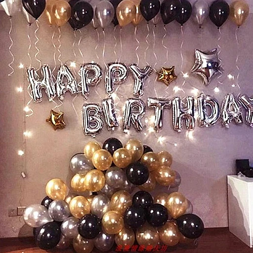 Happy Birthday Doğum Günü Süleri Balon Kombini
