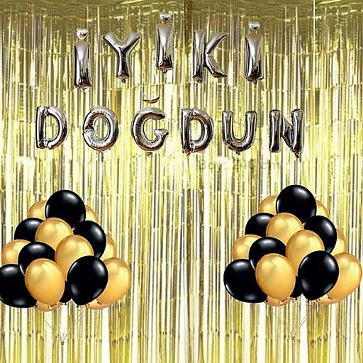 Yetişkin Doğum Günü Süsleme Seti