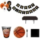 Fanatik Basketbol Doğum Günü Süsleri 8 Kişilik