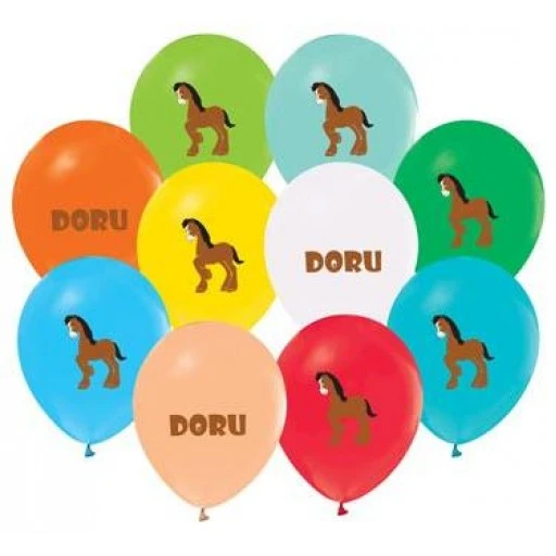 Doru At Balon Pastel 25'li