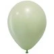Balon Düz Pastel Makaron 12 inç Yeşil 100'lü 1