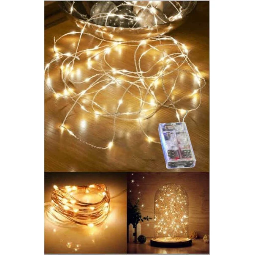 Led Işık Pilli 5 Mt 3 Fonksiyon Günışığı 5 Metre