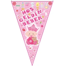 Hoşgeldin Bebeğim Flama Pembe