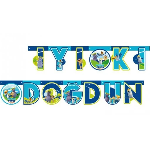 Flama Kaptan Pengu İyiki Doğdun Set