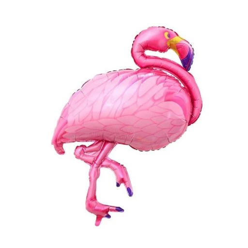 Pembe Flamingo Folyo Balon