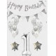 Yaş Balon Happy Birthday Balonlu Doğum Günü Süsleme Seti