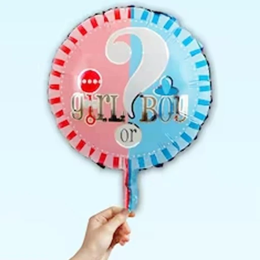 Girl Or Boy Folyo Balon, 45 cm