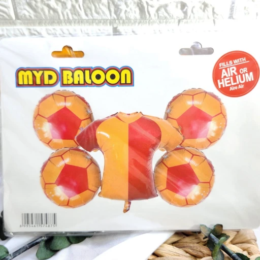 Galatasaray Sarı Kırmızı 5 Li Folyo Balon Set
