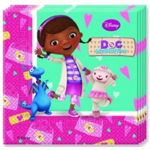 Doc Mcstuffıns Kağıt Peçete 33x33cm 16'lı