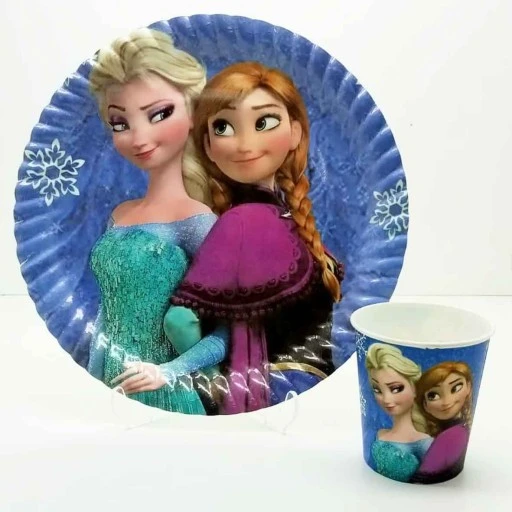 Frozen Tabak Ve Barda 8 Kişilik Set