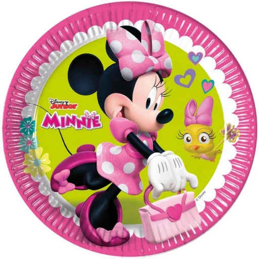Minnie Helper 8 Adet Tabak 23 cm