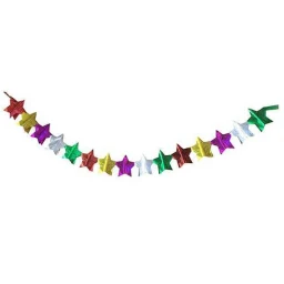 Süs Metalize Yıldız Mod.uzar Asmalı Karışıkp10