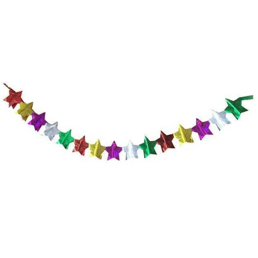 Süs Metalize Yıldız Mod.uzar Asmalı Karışıkp10