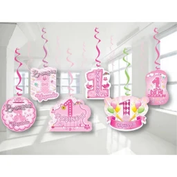 1 Yaş 6 Sarkıt Süsler Kız Bebek