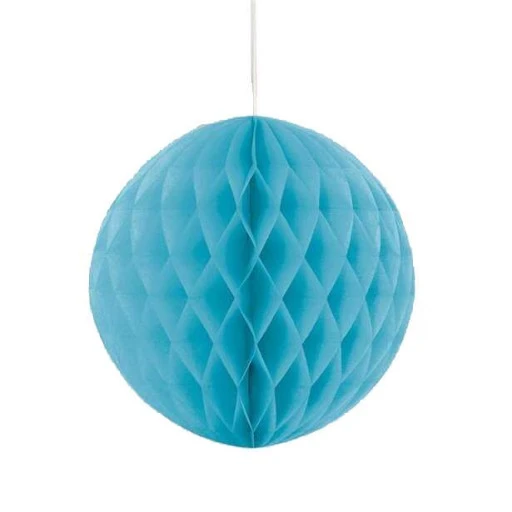 Süs Ponpon Petek Mavi 2'li