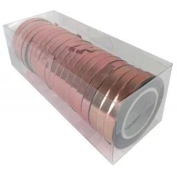 Rafya Metalize Rose 25 Mt 8 Mm