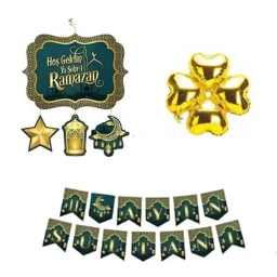 11 Ayın Sultanı Hoşgeldin Ya Şehri Ramazan Ev Süsüleri Folyo Balonlu Toptan