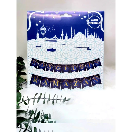29 Parça Ramazan Süsleri Razana Muhaber Ramazan Süsleme Ramazan Bayramı Süsleme Lüks Altın Varaklı