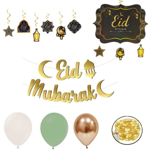 Eid Mubarek Ramazan Süsleme Seti Ramazan Süsleri