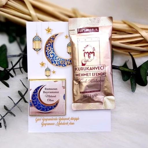 Ramazan Bayramı Çikolata Kahve Hoşgeldin Ramazan Set Ramazan Süsleri